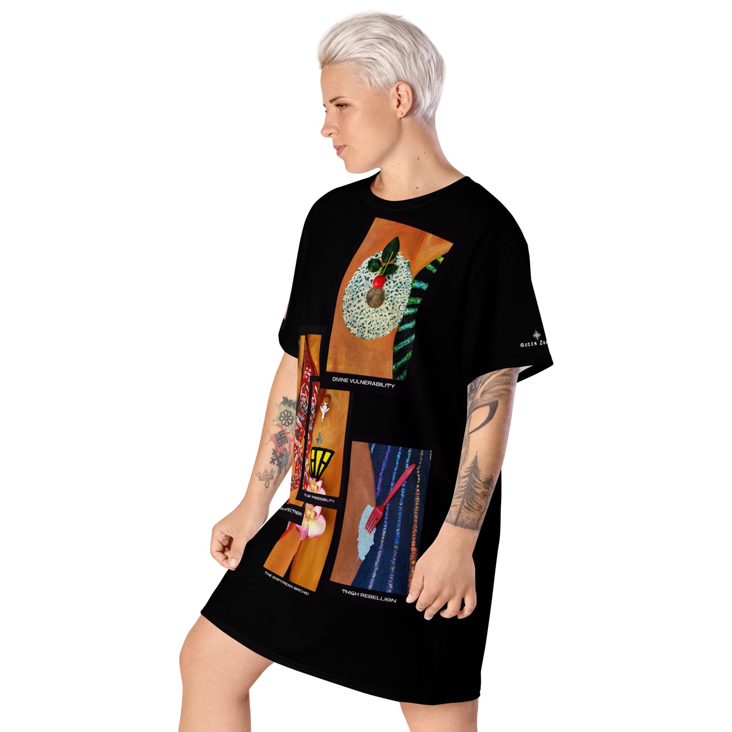 T-Shirt Dress "5D ANATOMY"