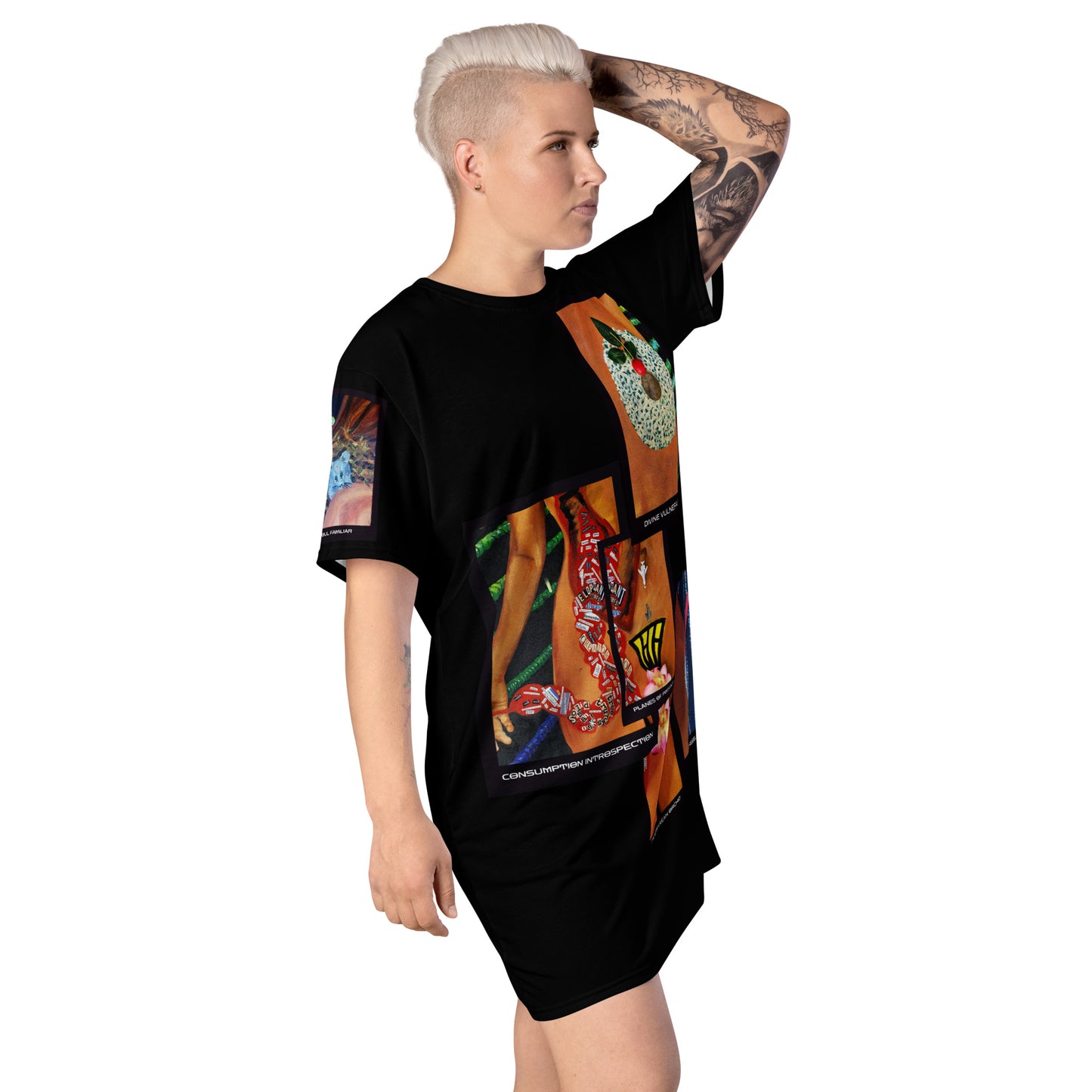 T-Shirt Dress "5D ANATOMY"