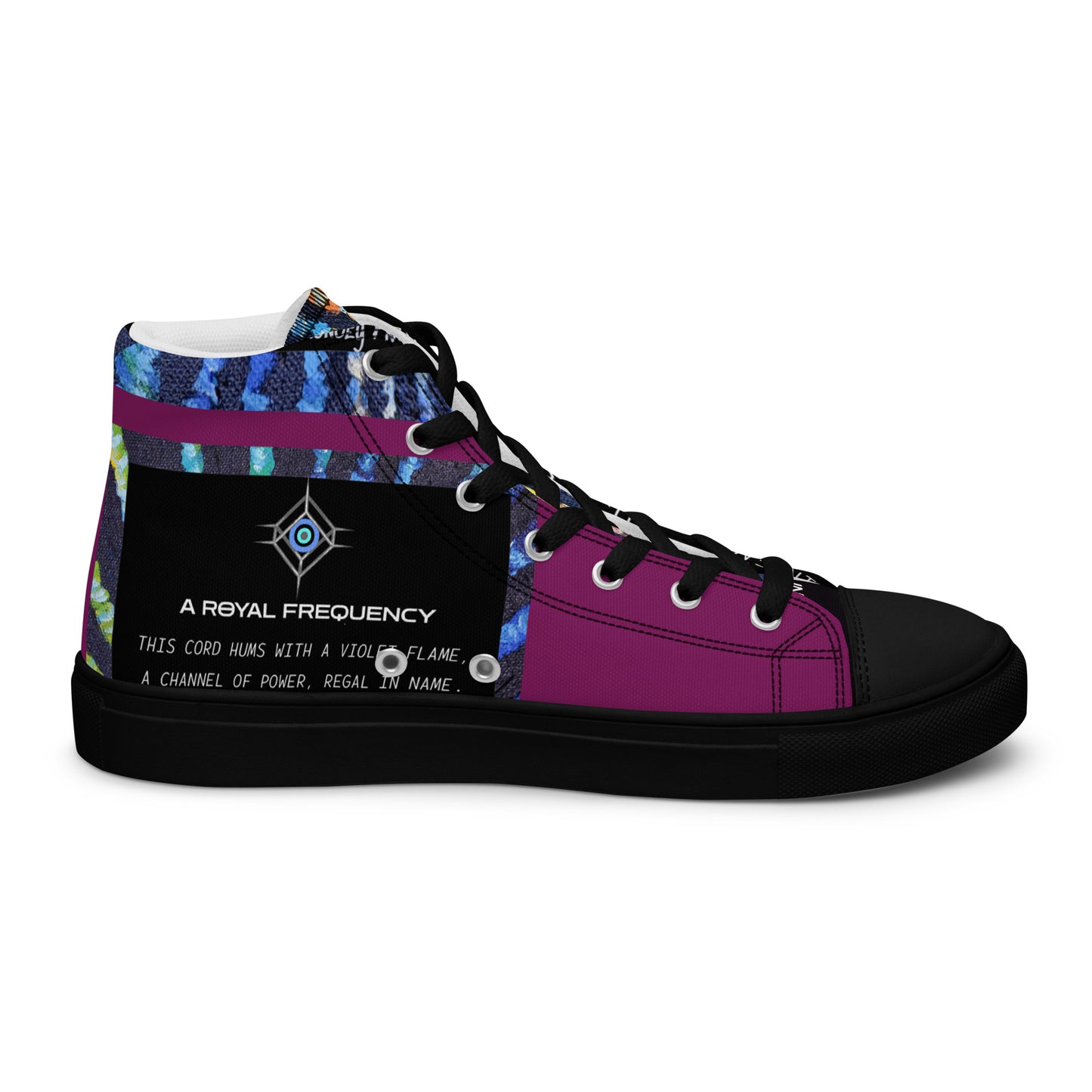 Women’s High Top Canvas Shoes "PORTAL PASSAGE"