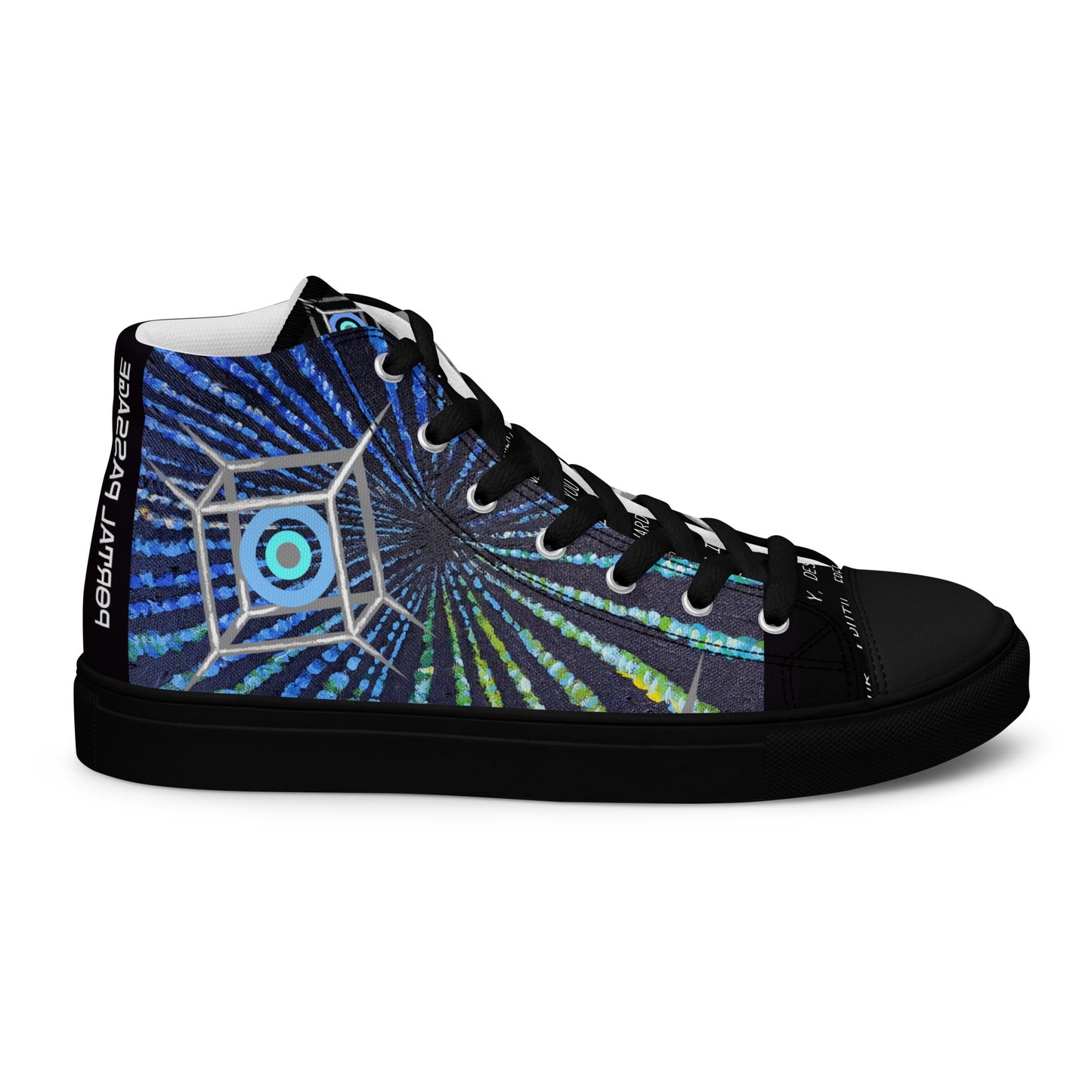 Women’s High Top Canvas Shoes "PORTAL PASSAGE"