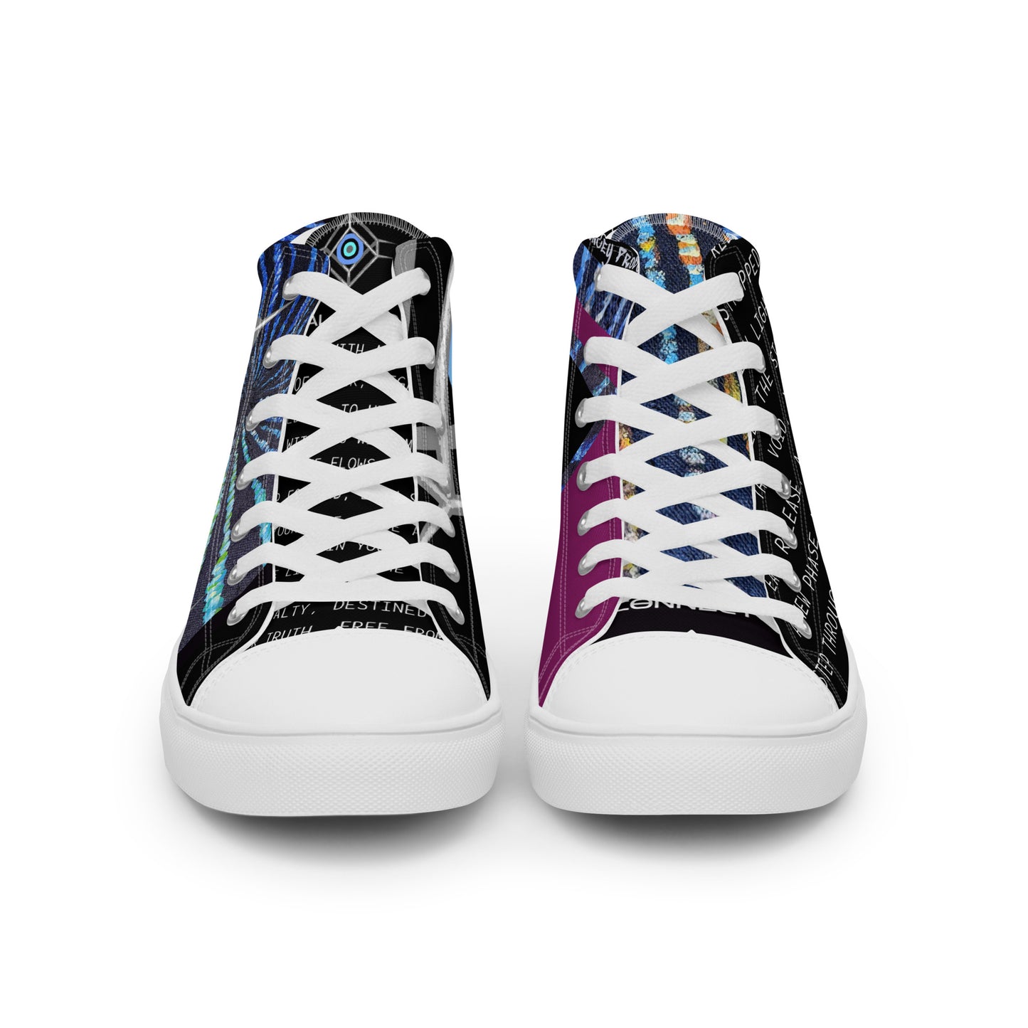 Women’s High Top Canvas Shoes "PORTAL PASSAGE"