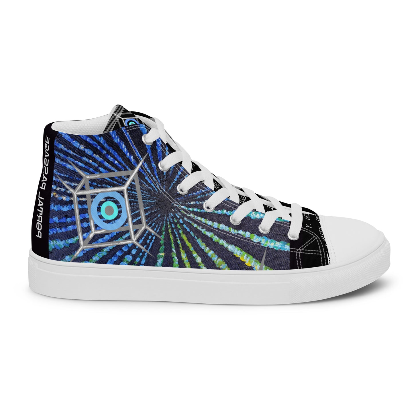 Women’s High Top Canvas Shoes "PORTAL PASSAGE"